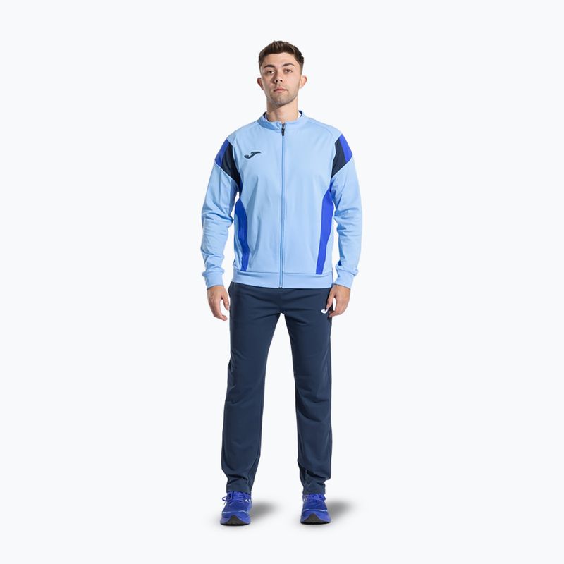 Joma Montreal men's tracksuit sky blue/dark navy 6