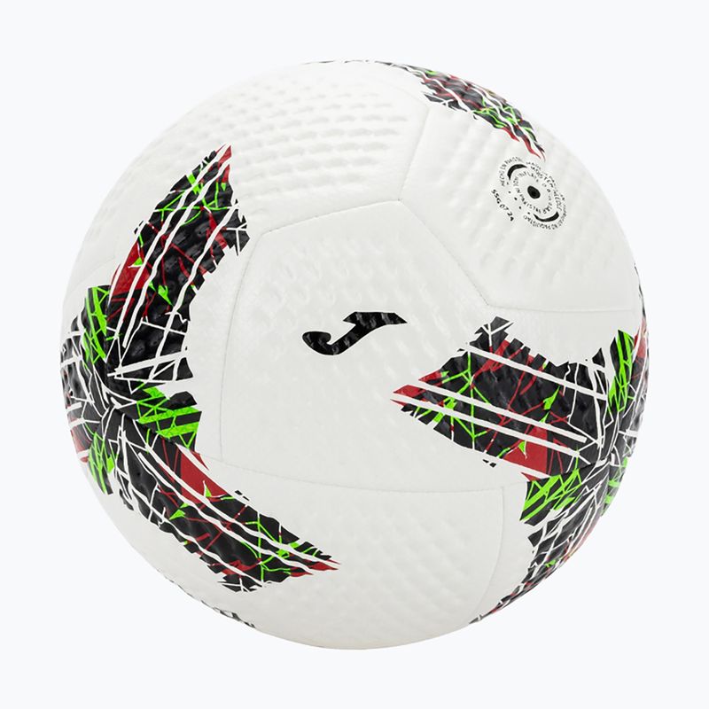 Joma Gioco III white/green soccer ball size 5 2