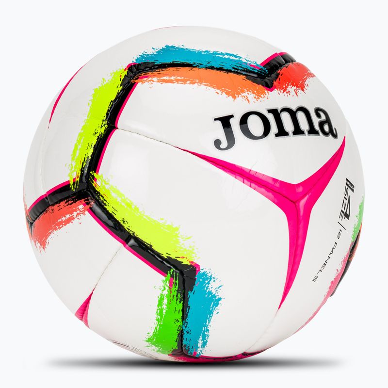 Football Joma Halley II white/fluor pink size 4 2
