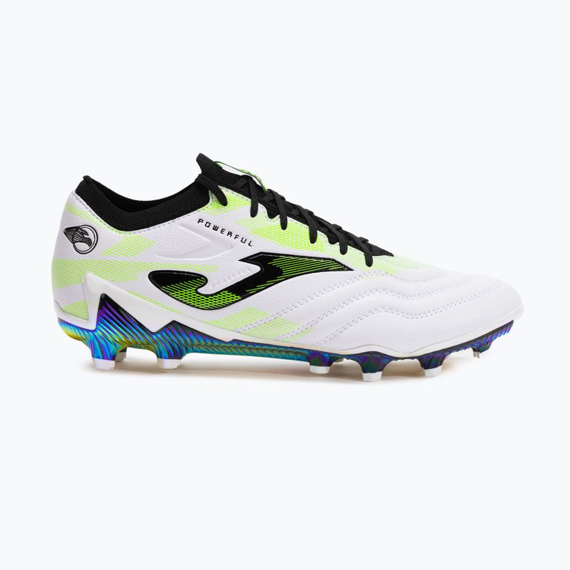 Men's football boots Joma Powerful Top FG white/black 8