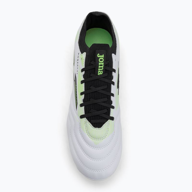 Men's football boots Joma Powerful Top FG white/black 5