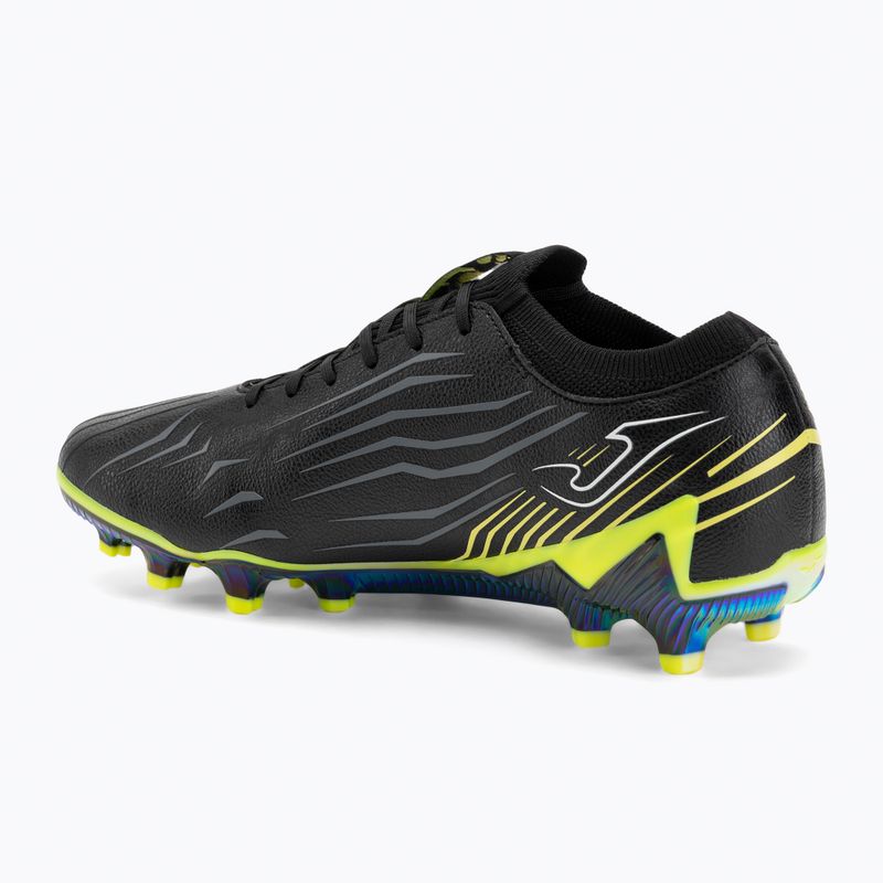Men's football boots Joma Propulsion Top FG black/yellow 3