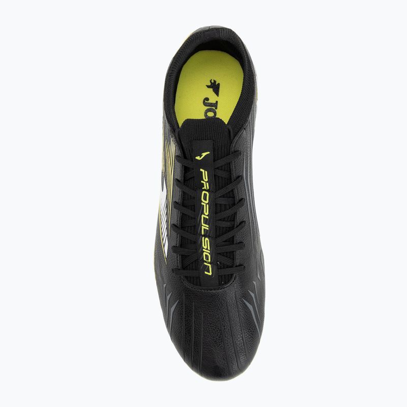 Men's football boots Joma Propulsion Top FG black/yellow 5