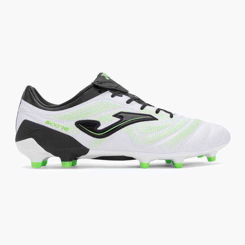 Men's football boots Joma Score FG white/black 2
