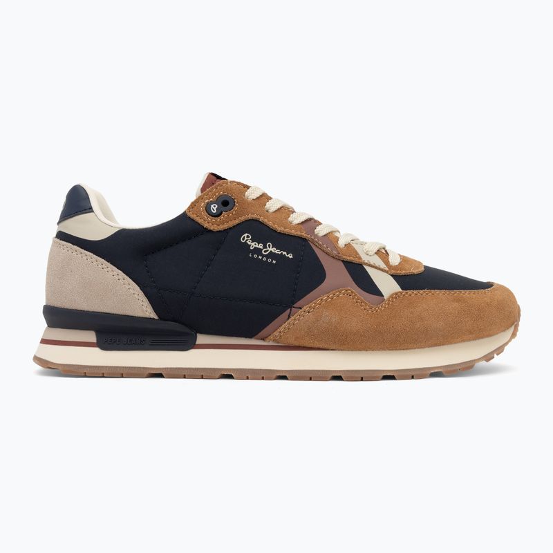Men's shoes Pepe Jeans Brit Cover cognac brown 2