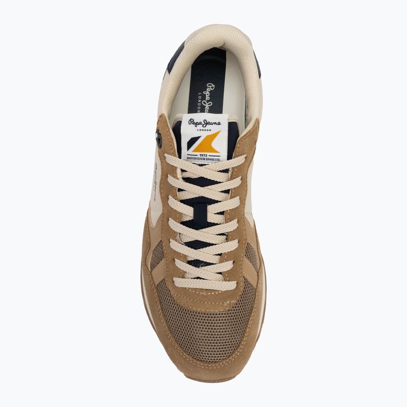 Men's shoes Pepe Jeans Brit Camp camel beige 5