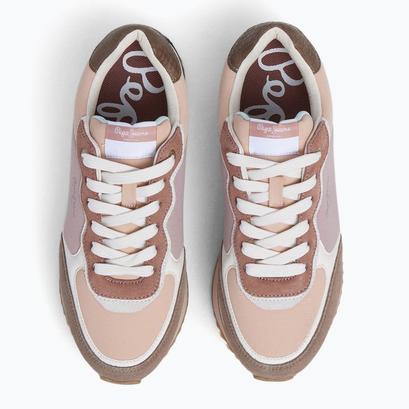 Women's shoes Pepe Jeans Rusper Combi mud brown 3