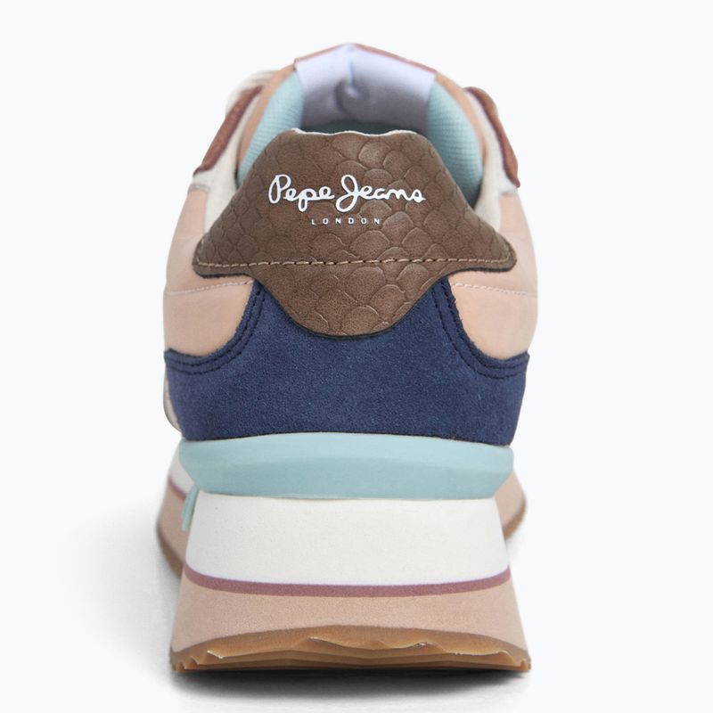 Women's shoes Pepe Jeans Rusper Combi mud brown 5