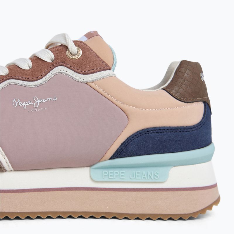 Women's shoes Pepe Jeans Rusper Combi mud brown 6