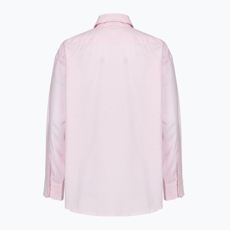 Women's shirt Kaotiko Stripes Dark People pink / white 2