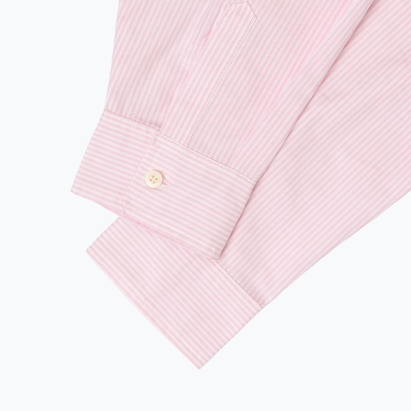 Women's shirt Kaotiko Stripes Dark People pink / white 4