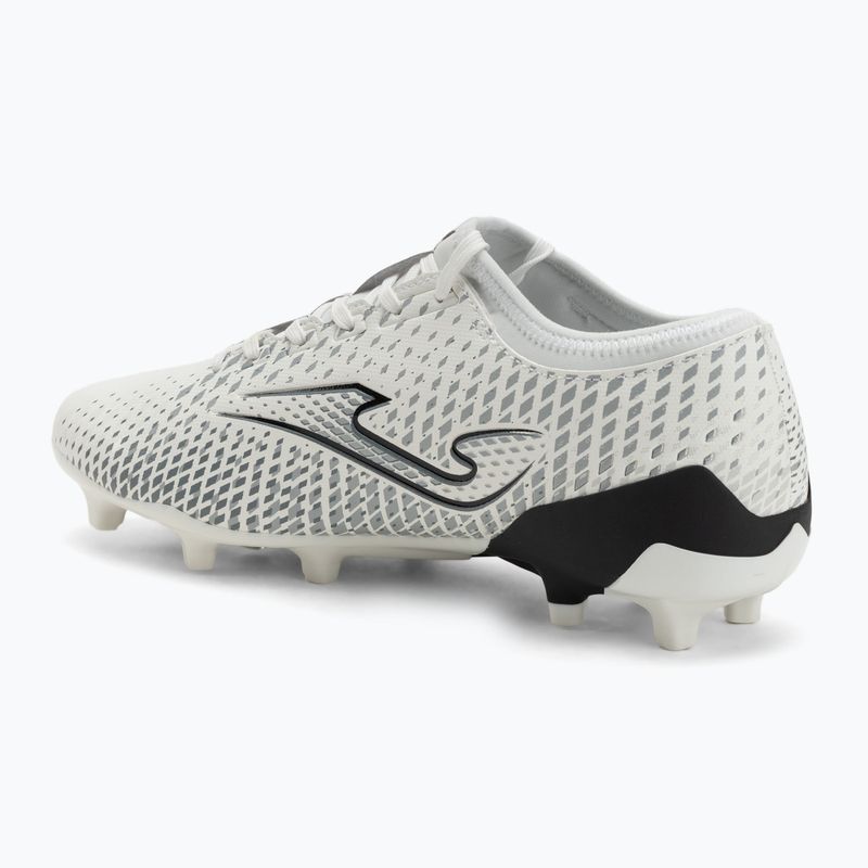 Men's football boots Joma Gol FG white/black 3