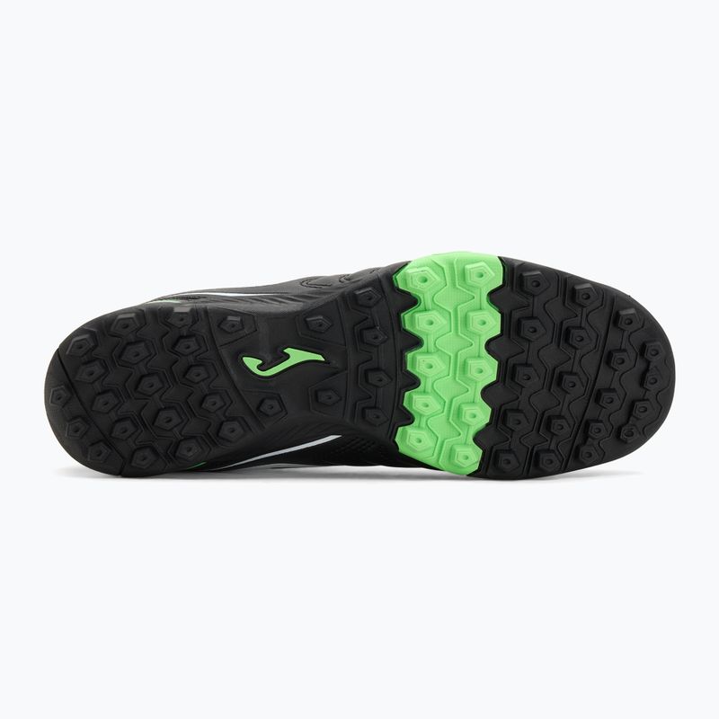 Men's football boots Joma Aguila TF black/fluor green 4