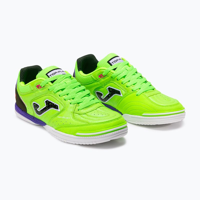 Men's football boots Joma Top Flex IN fluor green 9