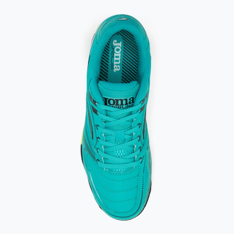 Men's football boots Joma Dribling TF turquoise 5