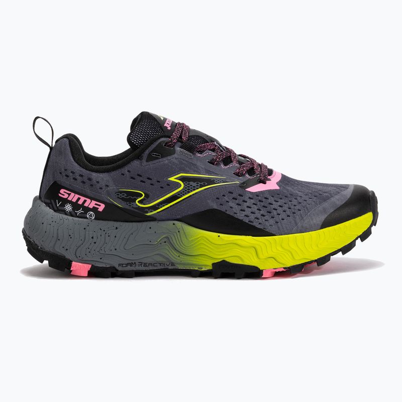 Women's running shoes Joma Sima Lady black / grey 8