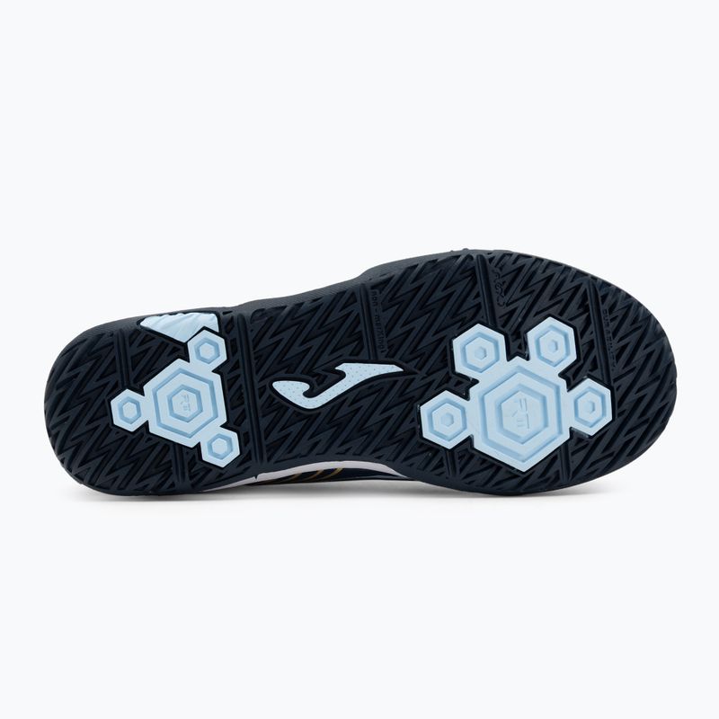 Joma Propulsion Jr IN navy blue children's football boots 4