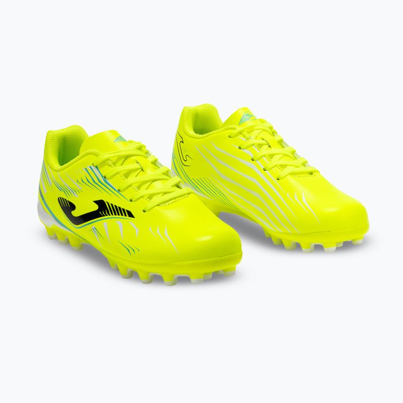 Children's football boots Joma Propulsion Jr FG fluor yellow 2