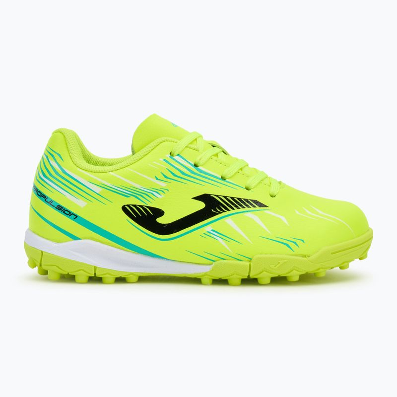 Children's football boots Joma Propulsion Jr TF fluor yellow 2