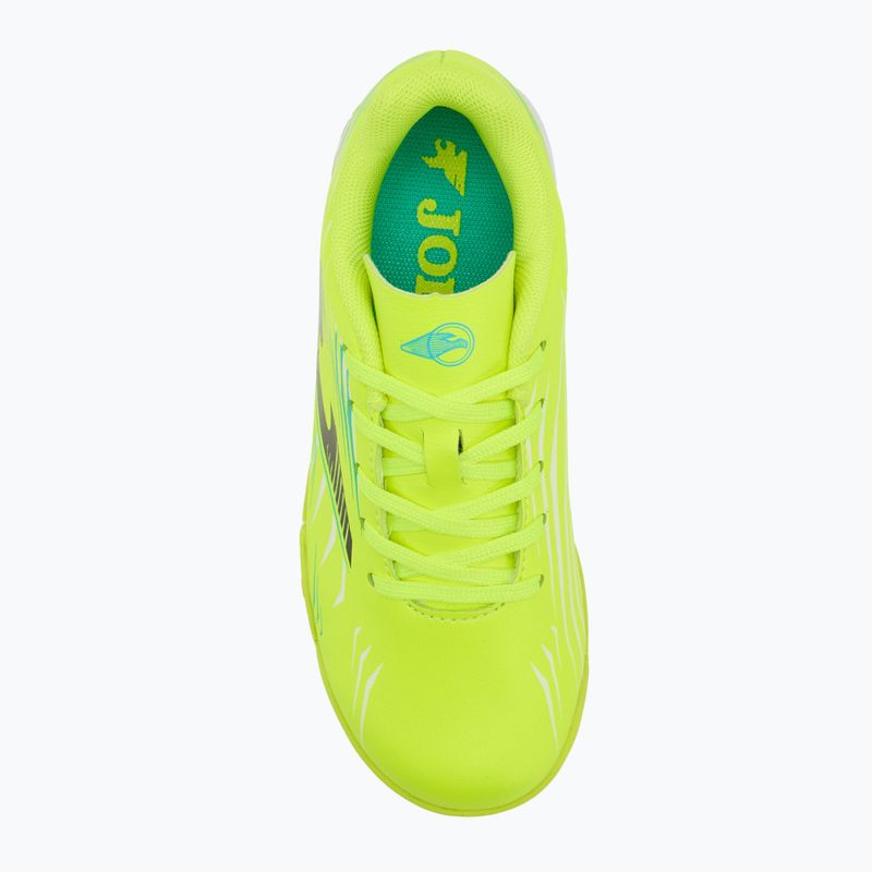 Children's football boots Joma Propulsion Jr TF fluor yellow 5