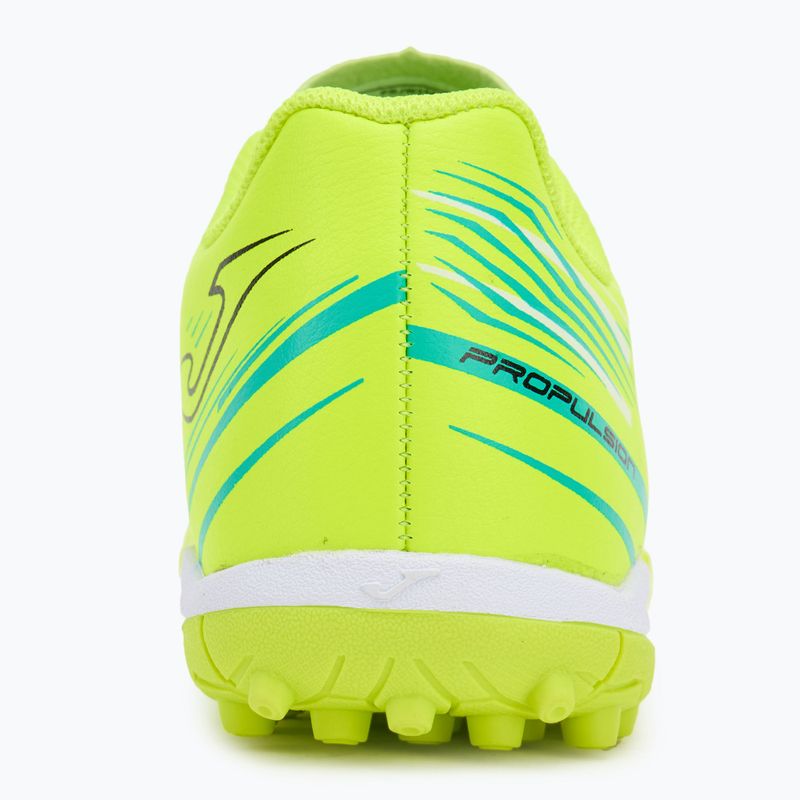 Children's football boots Joma Propulsion Jr TF fluor yellow 6