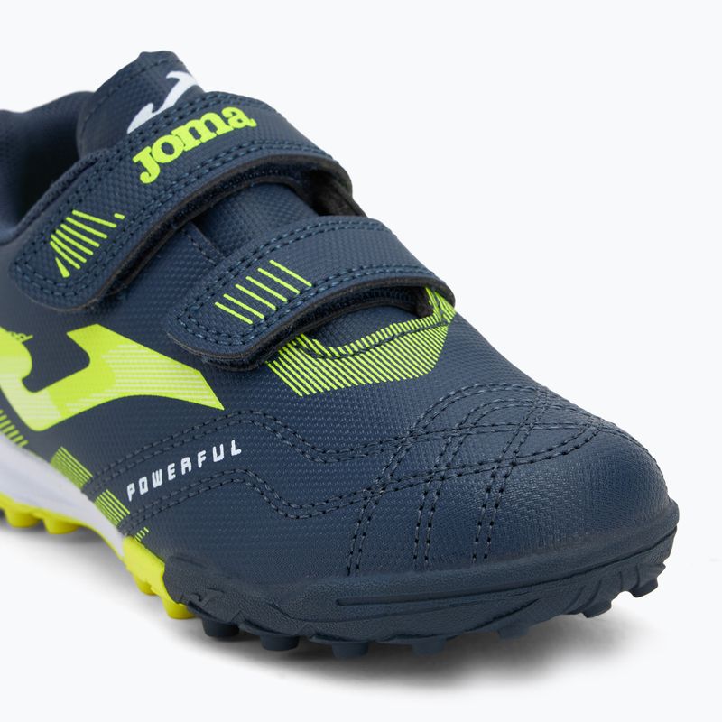 Children's football boots Joma Powerful Jr TF navy blue 7