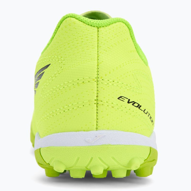 Children's football boots Joma Evolution Jr TF fluor green 6