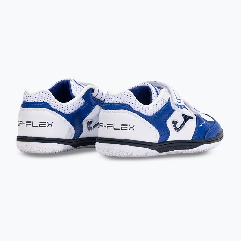 Children's football boots Joma Top Flex Jr IN royal blue/white 10