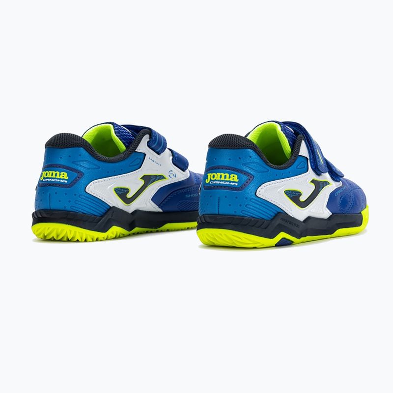 Children's football boots Joma Cancha Jr IN royal blue 3