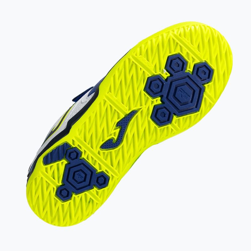 Children's football boots Joma Cancha Jr IN royal blue 5