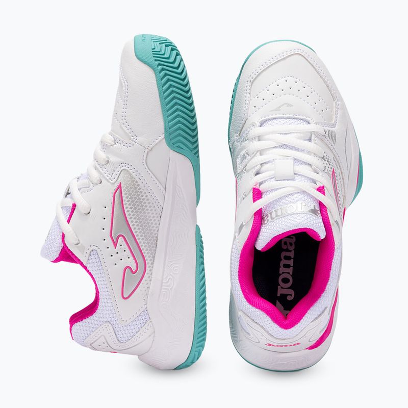 Children's tennis shoes Joma Master JR 1000 C white/fuchsia 4