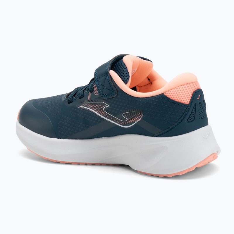 Children's running shoes Joma Hispalis navy blue/pink 2