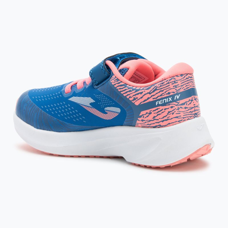Children's running shoes Joma Fenix navy blue/pink 3
