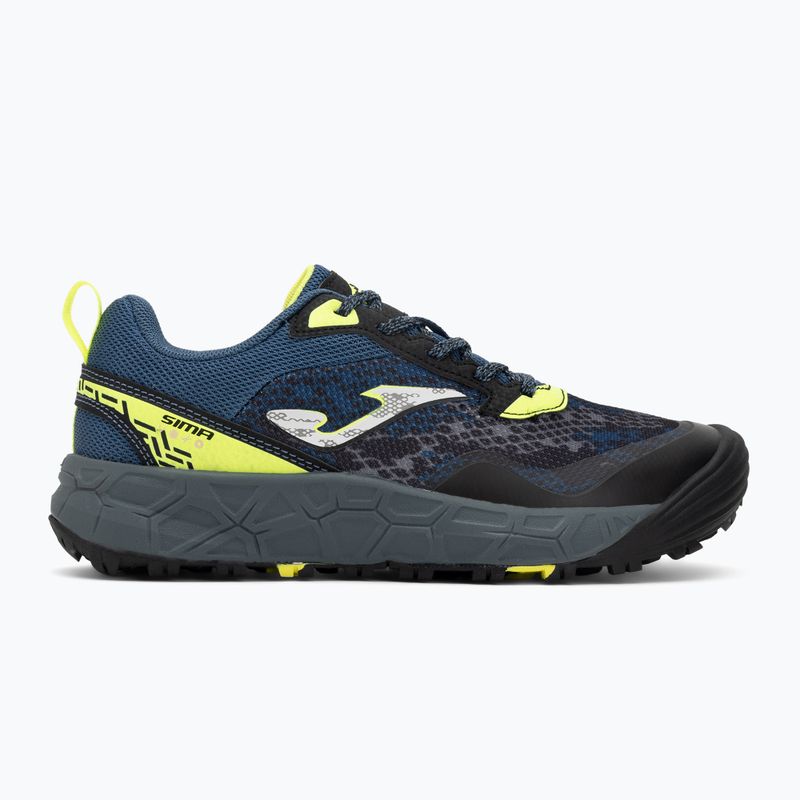 Children's running shoes Joma Sima Jr grey/yellow 2