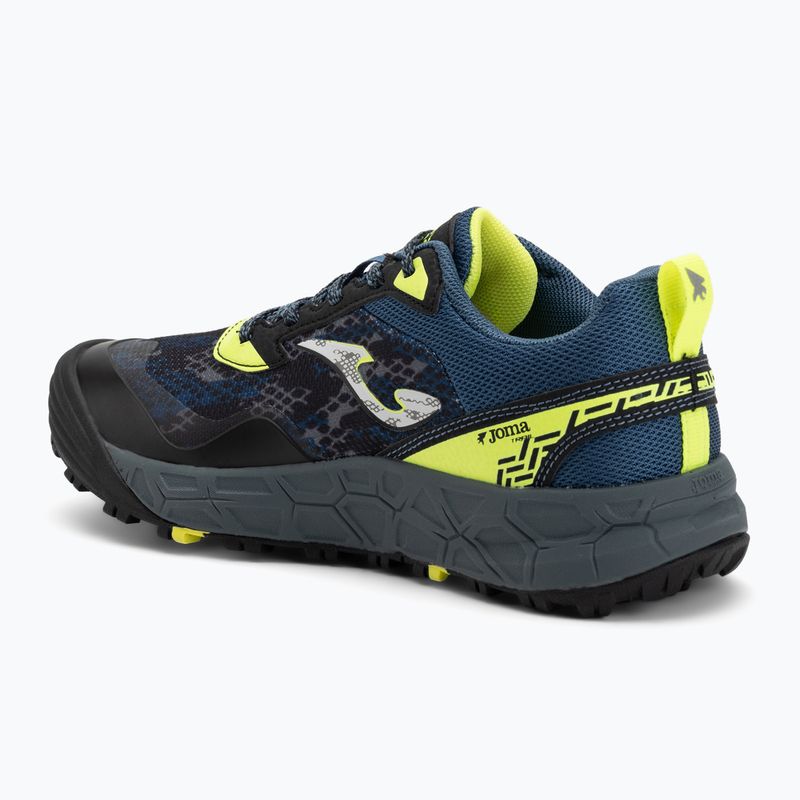 Children's running shoes Joma Sima Jr grey/yellow 3
