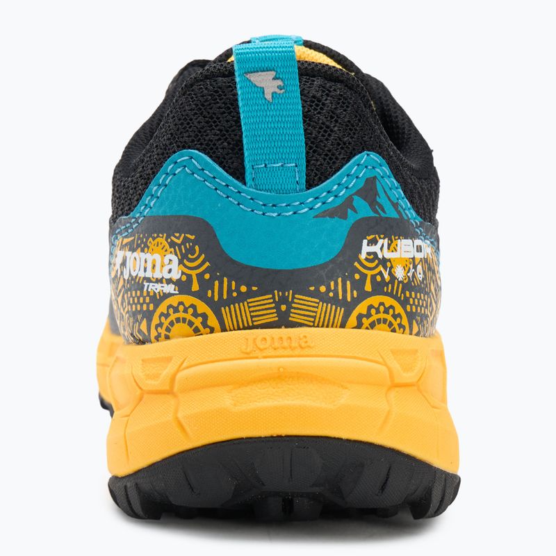 Children's running shoes Joma Kubor black/orange 6