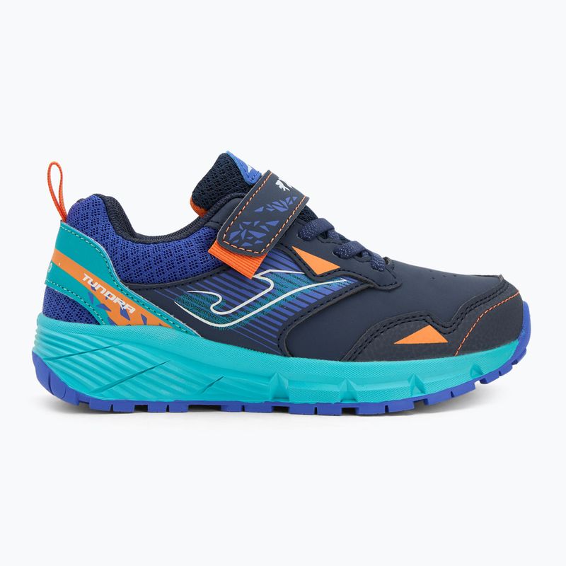 Children's running shoes Joma Tundra Jr navy blue/orange 2