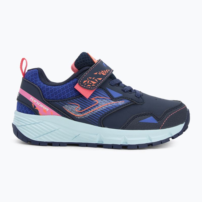 Children's running shoes Joma Tundra Jr navy blue/pink 2