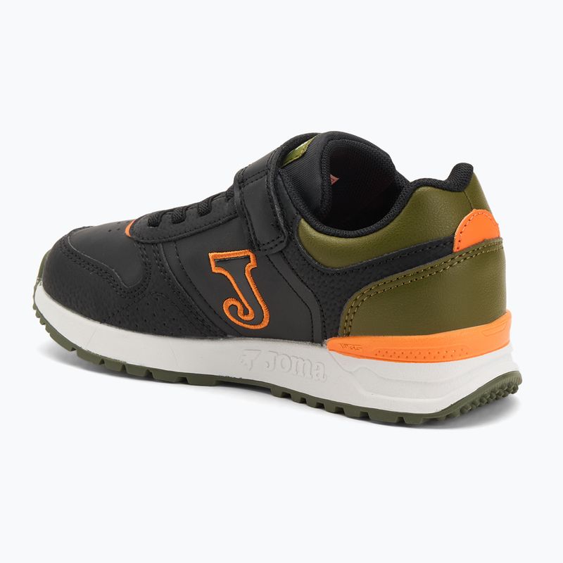 Joma Tornado children's shoes black/green 3