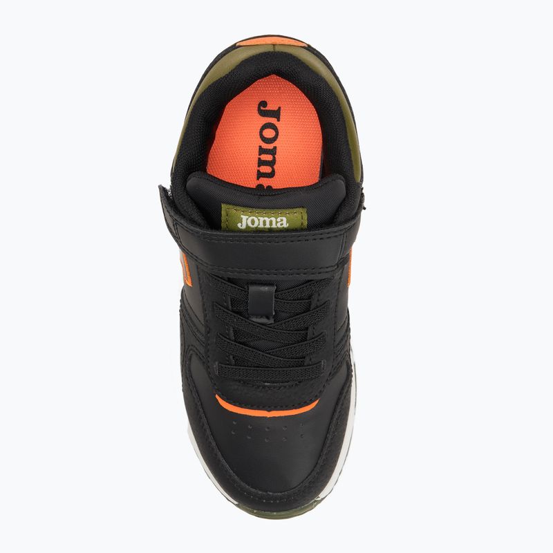 Joma Tornado children's shoes black/green 5