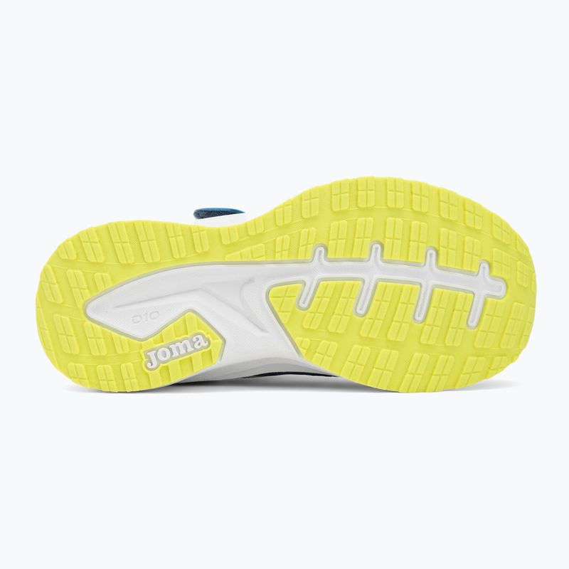 Children's running shoes Joma Victory Jr navy blue / yellow 4