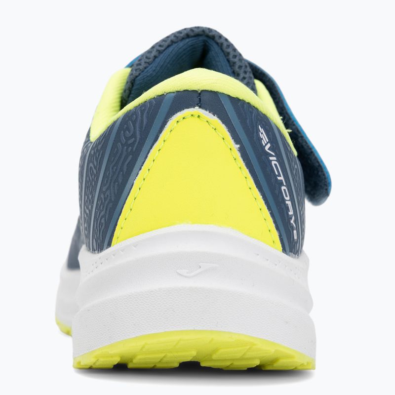 Children's running shoes Joma Victory Jr navy blue / yellow 6