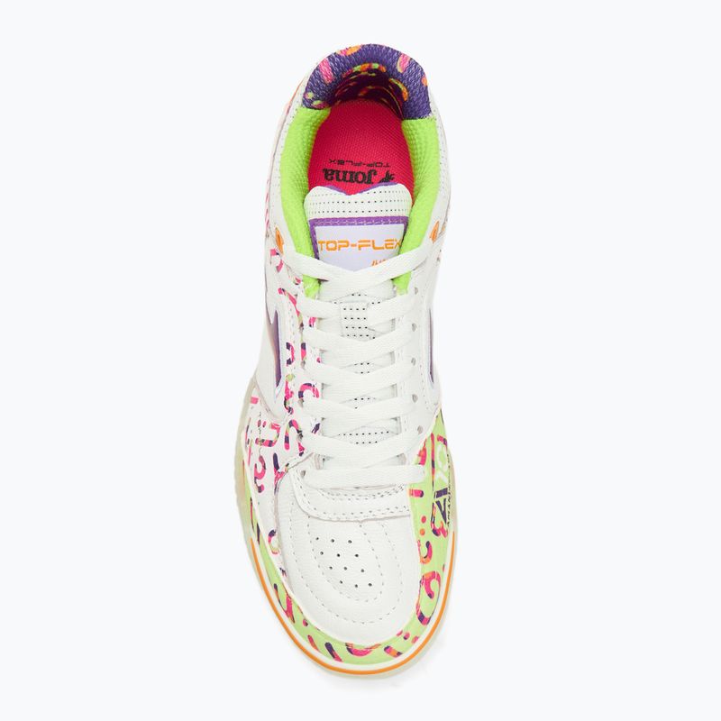 Men's football boots Joma Top Flex IN amandinha/white 5