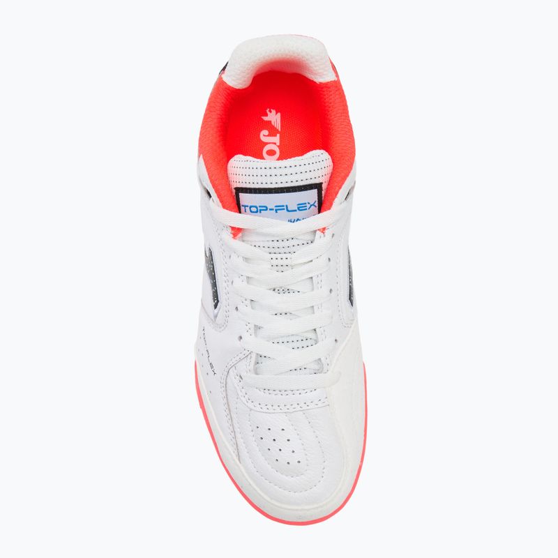 Men's football boots Joma Top Flex Rebound TF white / fluor coral 5