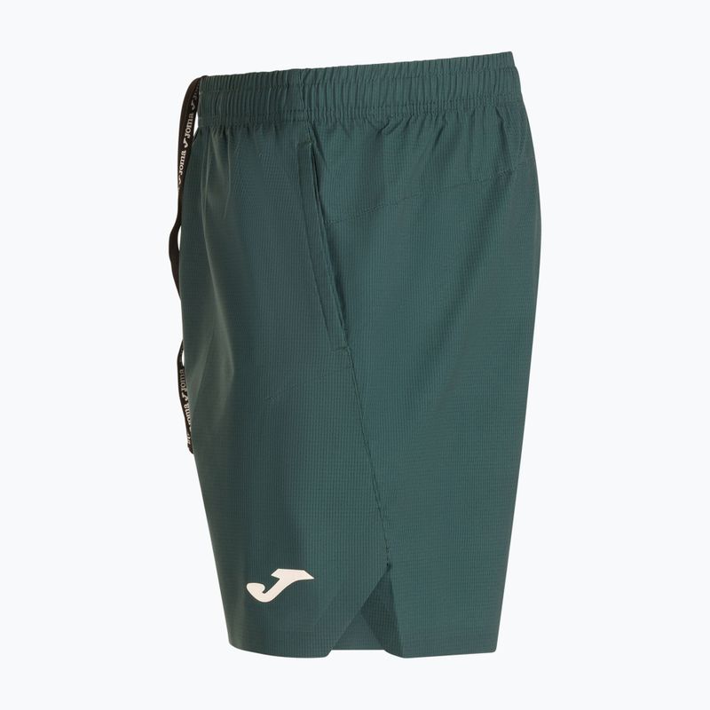 Men's tennis shorts Joma Challenge Bermuda green turquoise 4