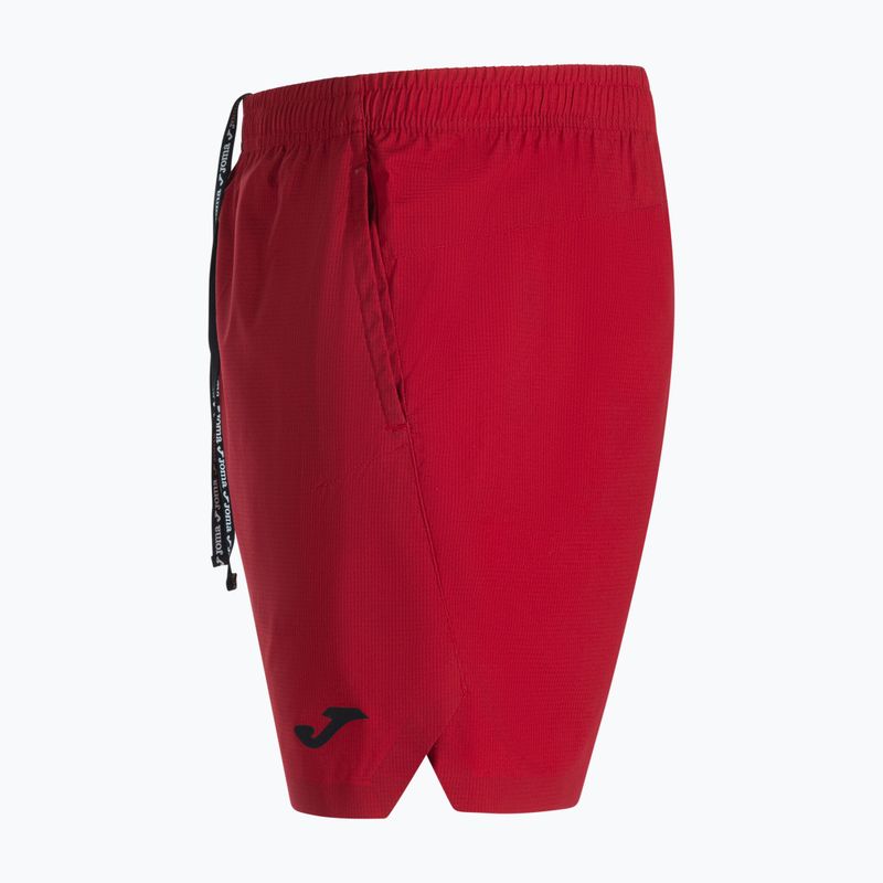 Men's tennis shorts Joma Challenge Bermuda burgundy 5