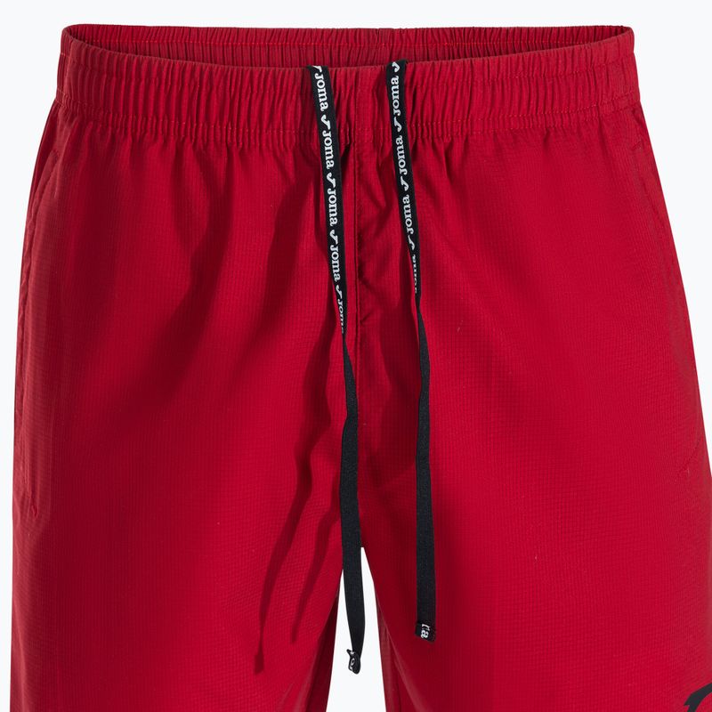 Men's tennis shorts Joma Challenge Bermuda burgundy 6