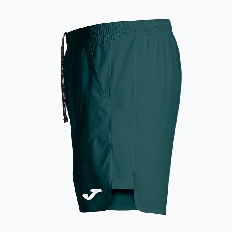 Men's tennis shorts Joma Challenge green turquoise 3