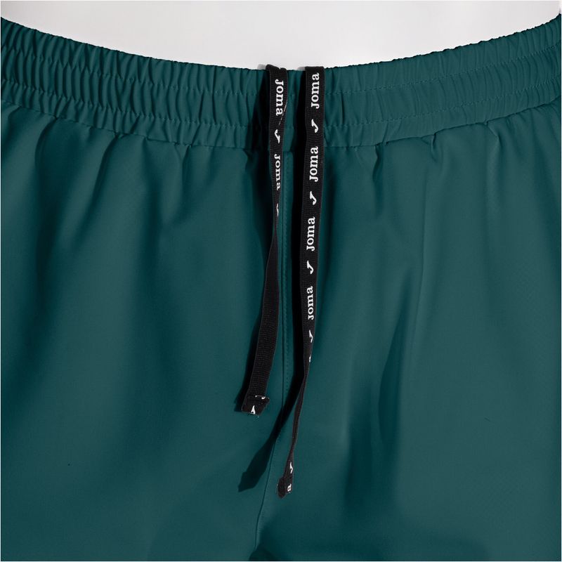 Men's tennis shorts Joma Challenge green turquoise 4