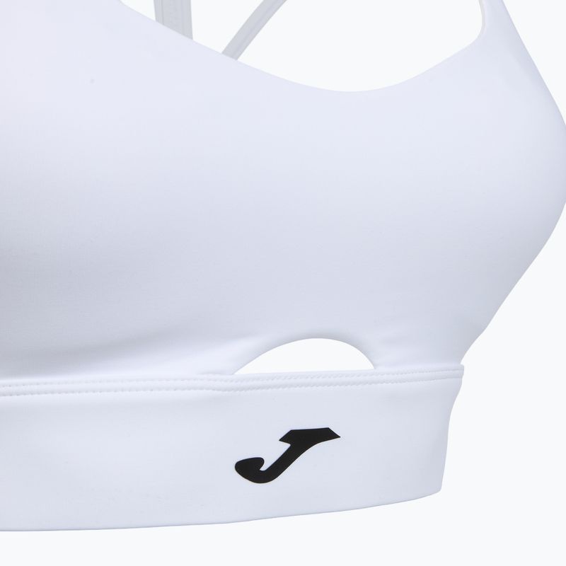 Training bra Joma Indoor Gym Sport Bra white 3